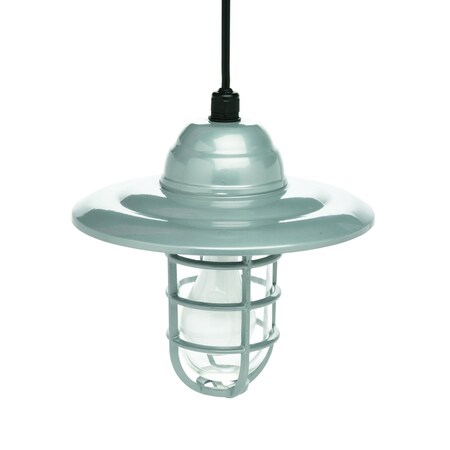 Southwire Pendant Hanging Farm Light with 10-Inch Reflector, 6-Foot Cord L1704